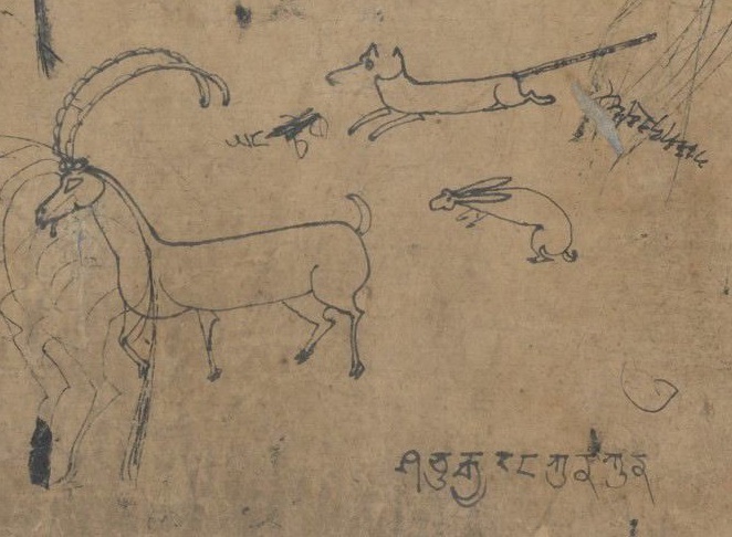 Tales from the Scriptorium III: Scribal doodles – early Tibet